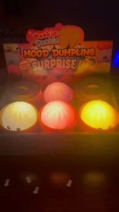 Bandai | Cute LED Night Light Dumpling Silicone Nightlights For Bedroom Decoration Kids Birthday Gift
