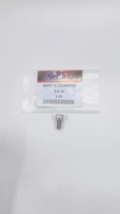Baut L Stainless 5 X 10 Harga Per Pcs (PSP) Baud Stanlis Baut 8 Kunci L 4mm Panjang 10 mm