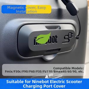 JOYCS | Magnetic Waterproof Dustproof Electric Scooter Charging Port Cover