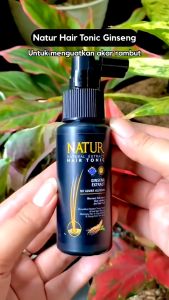 NATUR Hair Care Series Shampoo Conditioner Hair Tonic Hair Recovery Serum (BPOM)
