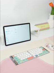 JOMAA | Foldable Keyboard Set With BagFolding Bluetooth Keyboard Combo Full-Size Portable Travel KeyboardRechargeable Wireless Mouse