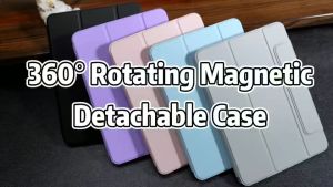 Xundd 360° Rotating Magnetic Detachable Case: A Perfect Companion for iPad Pro 11 & 12.9 (2020-2022)