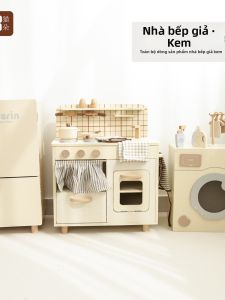 Bộ Đồ Chơi Nhà Bếp Bằng Gỗ Cho Bé