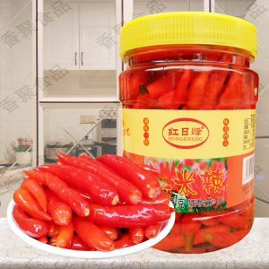 Red Rice Pepper Fermented Hot Sauce 1000 กรัม น้ำปลาจากสวนครัวแบบบรรจุกล่องสำหรับการค้าแบบสากล