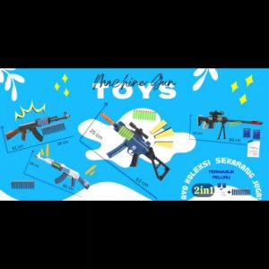MAINAN ANAK SENAPAN PISTOL BB Water GUN Gun Pistol Air Tembakan Peluru Busa Crystal Cocok Untuk Kado Koleksi Menarik Pintar Cerdas