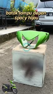Batok kepala Depan Honda Spacy / Cover Batok Depan Hijau 2011-2013