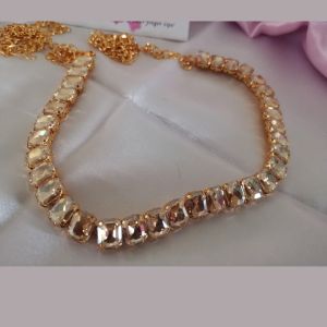 (READY TO SHIP) 90CM LENGTH KIDS GOLD LARGE KUNDAN STONE HIP/WAIST CHAIN