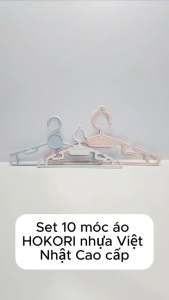 Bộ 10 Móc Quần Áo Việt Nhật 2819/20/28/30/31/32/33/36 Móc Treo Đồ Cho Bé Người Lớn - TADAHOME