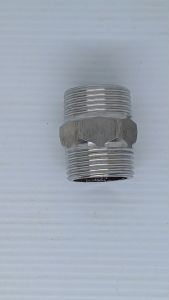 Double Nipple / Nepel Stainless