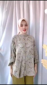 LUXURY ONE SET / SETELAN RAYON MIX CRINKLE // SETELAN WANITA KEKINIAN //ONE SET WANITA//SET KOMBINASI TERBARU