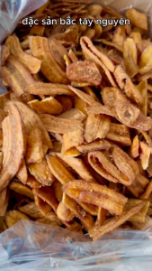500gr Chuối mè gừng sấy giòn loại Ngon