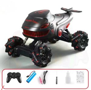 XE OTO ĐỊA HÌNH Gầm Cao Kiểu Dáng Cá Heo Bay Mới 2023 Có chức Năng Phun Sương
