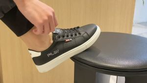 TOONICE Mens Shoes Breathable New Sports Casual Sneakers Korean Version Low Cut Shoes White Rubber Shoes for Men