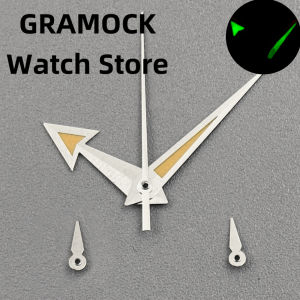 GRAMOCK VK64 Quartz Chronograph Watch Pointers Silber Apricot 5-pin Watch Set Luminous Fit VK64 Quartz Movement Watch Accessory