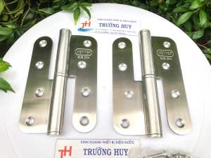 [chính hãng] 08125 - inox sus 304 - Bộ 2 cái - bản lề cao cấp Việt Tiệp dùng cửa gỗ - Bảo hành 1 năm