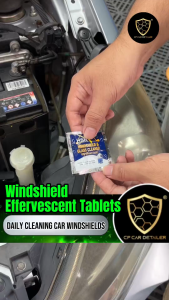 【CP CAR Detailer】Effervescent Tablets Car Windshield Wiper Glass Car Washer Auto Solid Window Cleaner