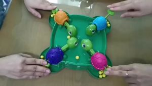 Hungry Turtle Eating Beans Children Desktop Strategy Games Toy Family Competitive Interactive Stress Relief Toy Interesting Game