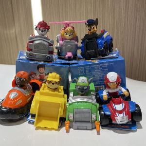 Genuine Paw Patrol 8-9CM Ryder Chase Skye Zuma Rocky Patrollers Anime Doll Action Figures Rescue Team Kids Birthday Gift Toy