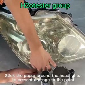 ขุดขัดเคลือบไฟหน้า Mini Set ชุดประหยัด พร้อมใช้ น้ำยาเคลือบโคมไฟหน้า ลดการเกิดอุบัติเหตุ หมดปัญหาไฟเหลือง กาพ่นไอสตรีม ส่งด่วน มีประกัน