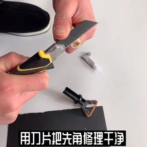 Dụng Cụ Kẹp Đầu Cơ Khi Dán Keo - Định Hình Nắn Đầu Tẩy Bida - Sửa chữa đầu cơ