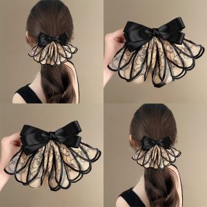 RUIQIU | Vintage Lace Skirt Bow Barrette