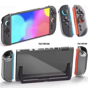 TPU + PC Vỏ Bảo Vệ Trong Suốt Cho Nintendo Switch 2 Console Bộ Phụ Kiện Vỏ Bảo Vệ Chống Sốc
