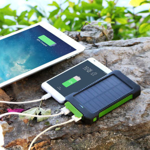 50000mAh Solar Power Bank Charger USB Ports External Charger Flashlight Solar Multifungsi Portabel Berkapasitas Besar PowerBank 50000 mAH