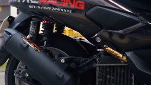 TRC Racing Power Pipe Mio Sporty Muffler Exhaust with Removable Silencer LTO Approved 1724