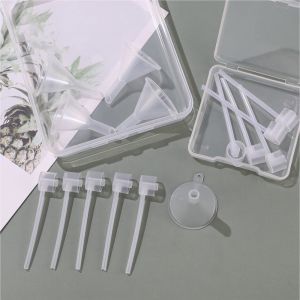 10Pcs Perfume Dispenser Tools Diffuser Funnels Cosmetic Pump Dispenser Portable Sprayer Refill Bottle Filling Device