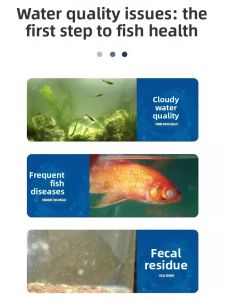 MONLEYTA | Fish Tank Water Purifying Tablets Clearing Odor Removing Fish Pool Aquarium Fish Tank Clear Water Fish Breeding Water Purifier