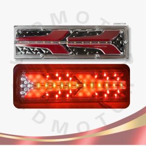 2 pcs - Lampu Stoplamp Rem Belakang Running 30cm 12V Model 2 Panah - Mobil Carry Pick Up Futura L300 APV Grandmax