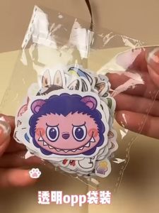 Sticker Labubu Comel Kartun Hiasan DIY Pelekat Buku Nota Dekorasi Pelbagai Corak 80Pcs Labubu Stickers Cute Cartoon Decorative Small Pattern DIY Handbook Zimomo 拉布布贴纸可爱卡通贴画Labubu特装饰小图案diy手账 A428