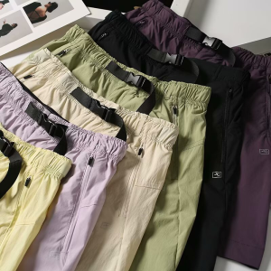 Sun Protection Quick Dry Cooling Feeling Outdoor Workwear Shorts Womens New Summer Style High Waist Nylon Spandex Blend