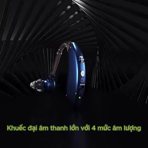Máy Trợ Thính Không Dây Siêu Nhỏ Mini Sạc Pin Tiện Dụng Cho Người Gìa Người Bị Lãng Tai Người Kém Thính ( Một Bên)