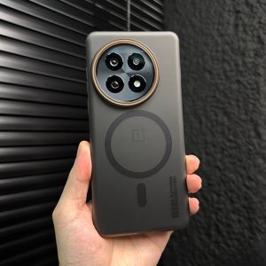 Ultra-Thin Magnetic Absorption Skin-Friendly Matte Finish Phone Case for OnePlus 13 Ace5 Ace5 pro Large Hole Ace3 Ace2 Male Female Models