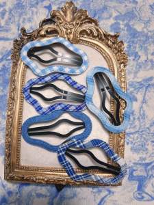 Spring time hair clips (set of 4 or 5) : Sweet girl’s and adults fashionable tear drop shape