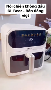 Nồi chiên không dầu Bear AF-4H15J dung tích 6L