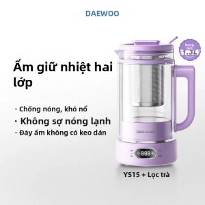 Daewoo | Bình Đun Điện Mini Văn Phòng Đa Năng Hai Lớp
