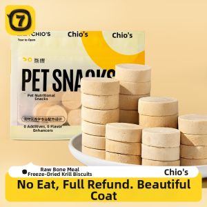 7o | Dental Care Calcium Supplements Kitten Training Dried Raw Bone Meat & Krill Biscuits