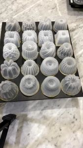 [20 pcs 20 Motif] Mini Cetakan puding bahan premium plastik PP tebal / Cetakan  Kue / Cetakan Agar Agar / Cetakan kukus / Kitchenware Cetak Bolu Peralatan