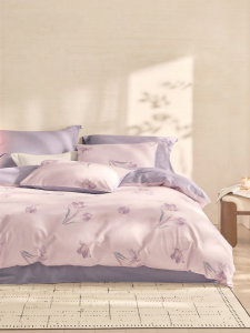 Autumn Winter Full Cotton Flannel Thickened Bedding Set 3 Pieces