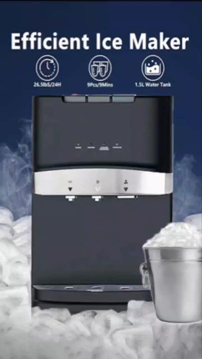 Penapis Air Ice Maker Hot & Cold Water Dispenser FO-1818 ICE MAKING PURIFIER - 4 Stages HALAL Filter
