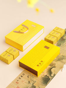 Discover the New Gold Bud White Tea Gift Box: A Fresh Trend in Chinese Style Metal Canister Packaging