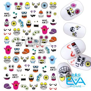 Sticker Dán Móng Tay 3D Trang Trí Móng Chủ Đề Lễ Hội Halloween F064 F127 F228