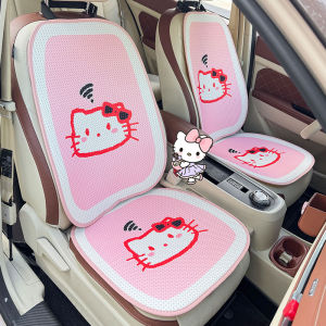 เบาะรถแบบนั่งเดี่ยว รุ่นใหม่ ฤดูหนาว ป้องกันครึ่งตัว เบื้องต้นสำหรับผู้หญิง น่ารัก ทุกฤดูกาล เหมาะสำหรับรถยนต์หลากหลายรุ่น