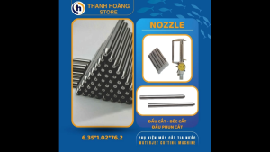Béc cắt tia nước máy waterjet - Đầu cắt đá - Vòi phun cát - Nozzle (Dùng cho máy cắt tia nước CNC)