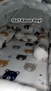 New!! 1Set kasur bayi kelambu kolam/Kasur bayi newborn/kasur bayi set kelambu lepas-pasang/kasur bayi terbaru/kasur bayi murah/Kasur bayi model kolam/Kasur bayi bantal guling anti peyang super empuk/perlengkapan bay I1 tidur box bayi-furniture