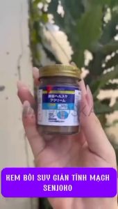 Kem Bôi Suy Giãn Tĩnh Mạch Senjoko Nhật Bản 50g: Thúc Đẩy Tuần Hoàn Máu Làm Dịu Nhức Mỏi Phù Nề Chân Sư.ng Mắt Cá Chân Làm Mờ Tĩnh Mạch Nổi Cải Thiện Lưu Thông Phục Hồi Tĩnh Mạch Chăm Sóc Tĩnh Mạch Tăng Độ Đàn Hồi Da Làm Săn Chắc Da | Moska