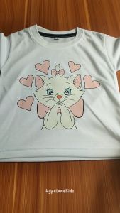 Baju Atasan Anak Perempuan Lucu Import 1 - 10 Tahun Gambar Marie - Hypelane Kids - DTF