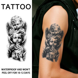 Wise Angels Herbal Temporary Tattoo Stickers Long-lasting Waterproof for One to Two Weeks Suitable For Arm Leg Man and Women
